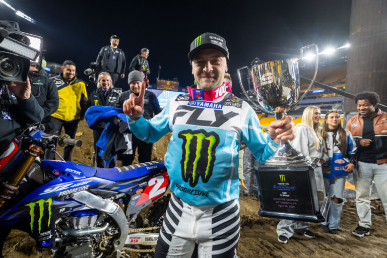Cooper Webb Erased Two Bad Races with a Win in Pittsburgh Supercross