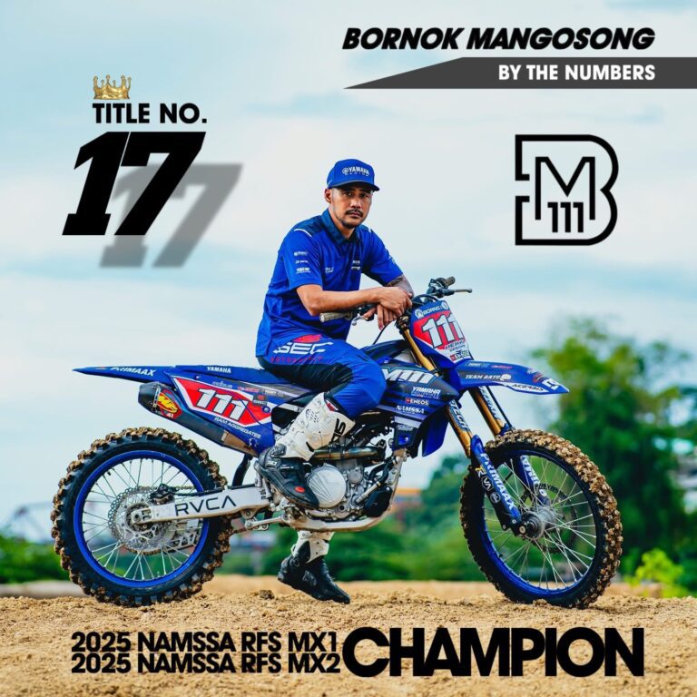Bornok Mangosong’s 17 Major National Titles Mark One of the Most Decorated Careers in Philippine Motocross