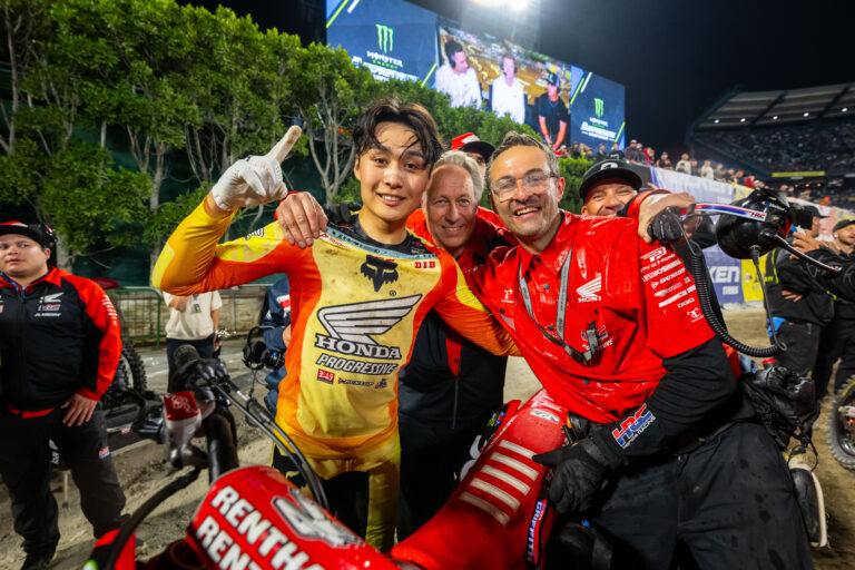 Jo Shimoda and Chase Sexton dominate Supercross Opener in Anaheim