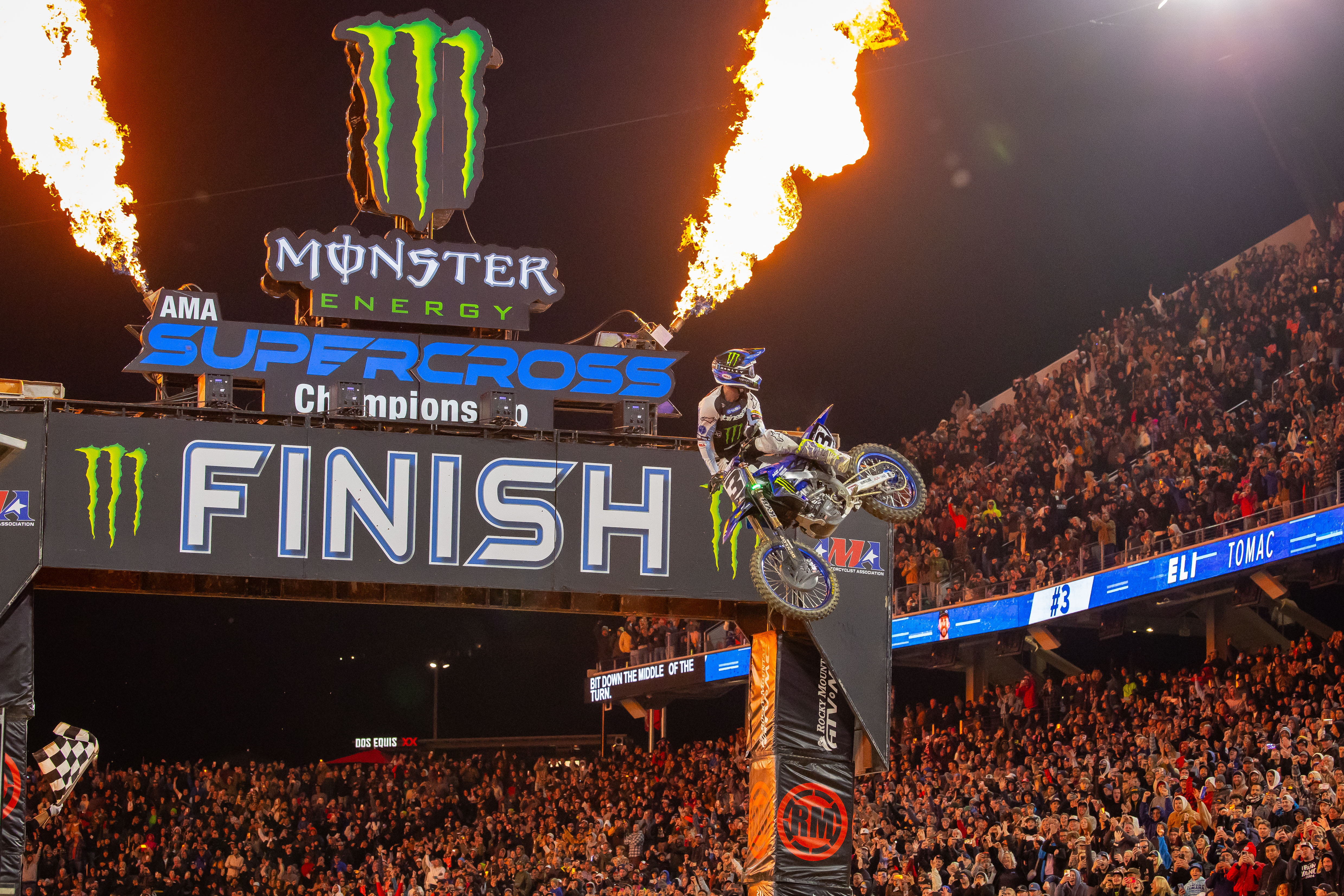 BEASTMODE ELI TOMAC IS BACK! JULIEN BEAUMER WINS HIS FIRST CAREER 250SX!